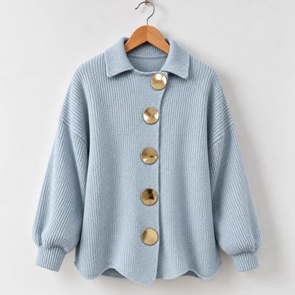 Aurum Oversized Button Cardigan